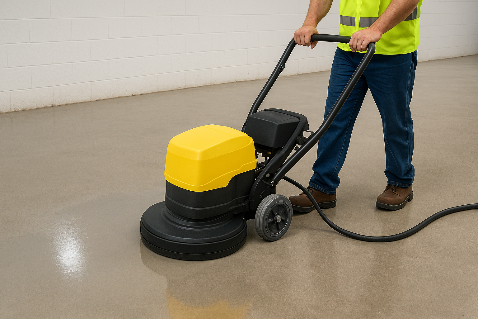 Polished Concrete (Includes densifiers, stains, and sealers)